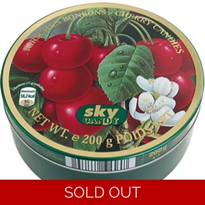 SKY Cherry Fruit Bonbons Candies Boiled Sweets Gift Tins
